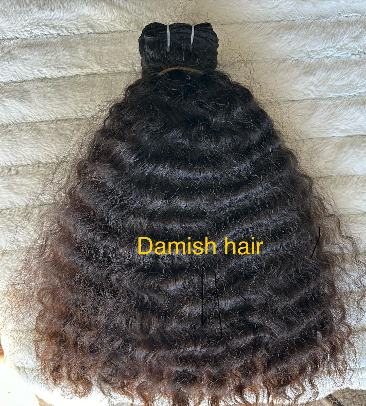 RAW BURMESE CURLY BUNDLES (BUNDLES ARE PRICED INDIVIDUALLY)